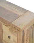 Granary Glazed 4 Drawer TV Unit
