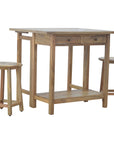 Breakfast Table With 2 Stools