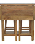 Breakfast Table With 2 Stools