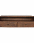 Floating Chestnut Open Console