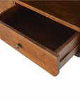 Floating Chestnut Open Console