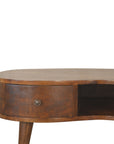 Chestnut Wave Coffee Table