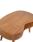 Chestnut Wave Coffee Table