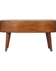 Chestnut Wave Coffee Table