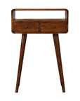 Mini Chestnut Console Table