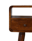 Mini Chestnut Console Table