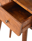 Mini Chestnut Console Table
