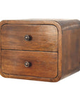Floating Mini Chestnut Nightstand