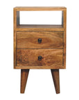 Mini Oak-ish Classic Open Nightstand