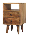 Mini Oak-ish Classic Open Nightstand