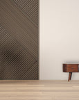 Chestnut Round Open Media Unit