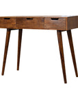 Chestnut Foldable Mirror Table