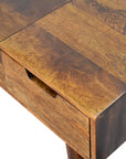 Chestnut Foldable Mirror Table
