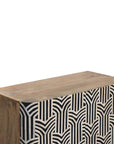 Edessa Bone Inlay Cabinet