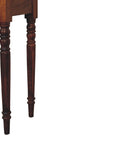 Chestnut Turned Leg Writing Desk