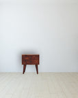Mini Chestnut Modern Nightstand