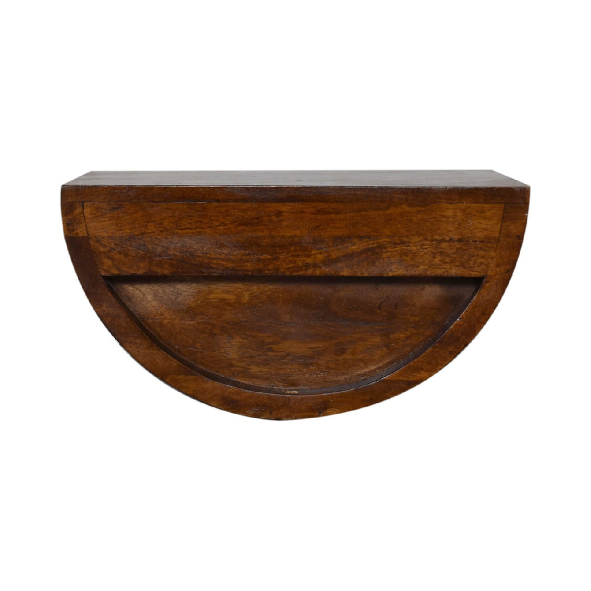 Chestnut Crescent Floating Nightstand