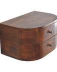 Lunar 2 Drawer Floating Nightstand