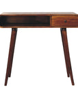 Curved Chestnut Writing Desk