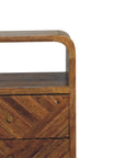 Mini Lille Curved Nightstand