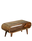 Amaya Nordic Style Oak-ish Coffee Table