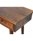 Chestnut Hallway 2 Drawer Console Table