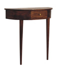 Backless Mounted Chestnut Console