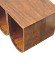 Triple Open Style Coffee Table