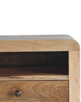 Chunky Oak-ish Floating Bedside