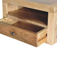 Chunky Oak-ish Floating Bedside