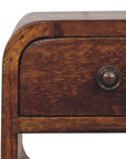 Extra Mini Chestnut Curve Lower Bedside