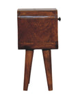 Extra Mini Chestnut Curve Lower Bedside