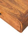 Avora Wall-Mounted Chestnut 1 Drawer Nightstand