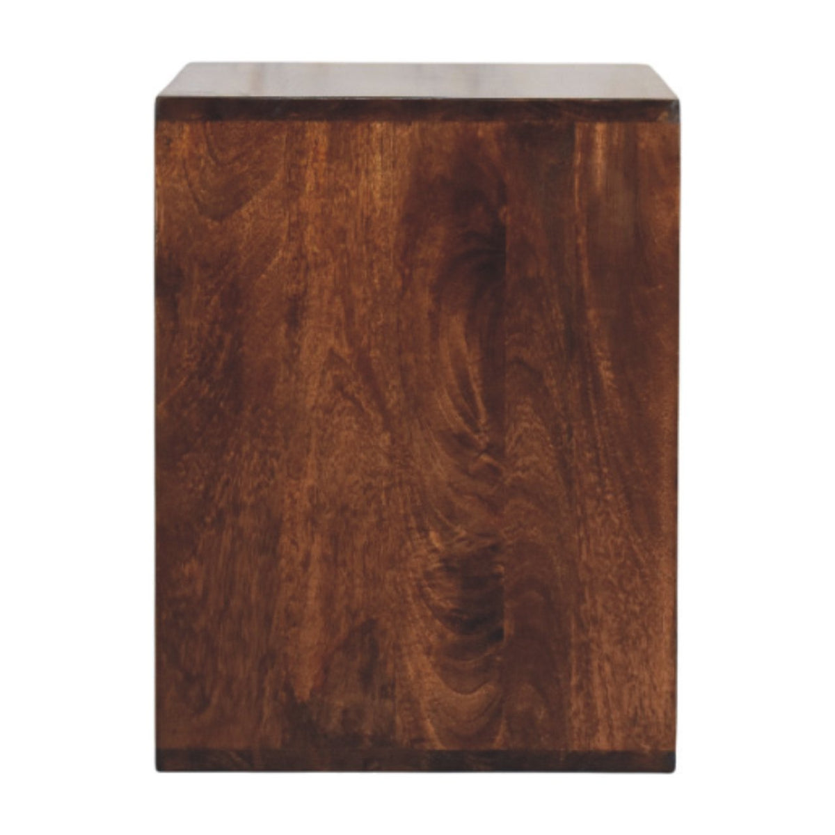 Solis Open California Walnut Side Table