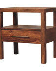 Saffron Rattan Nightstand
