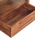 Saffron Rattan Nightstand