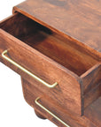 3-Drawer Rounded Chest