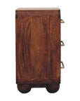 3-Drawer Rounded Chest