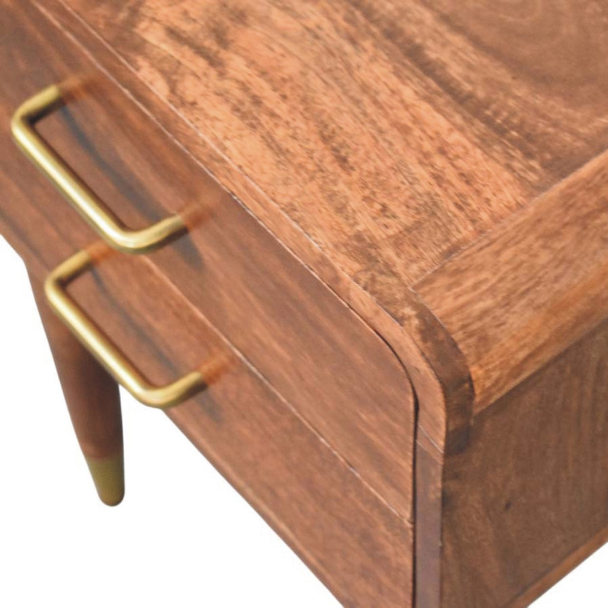 Valenza Two-Drawer Bedside Table
