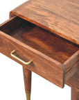 Valenza Two-Drawer Bedside Table