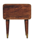 Valenza Two-Drawer Bedside Table