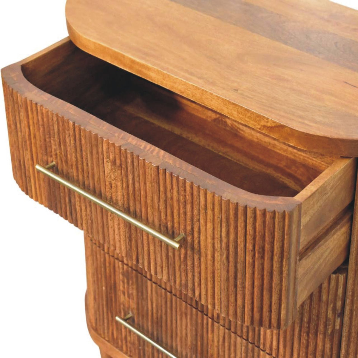 Emerson Ribbed 3-Drawer Chest