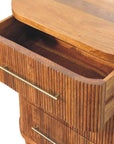 Emerson Ribbed 3-Drawer Chest