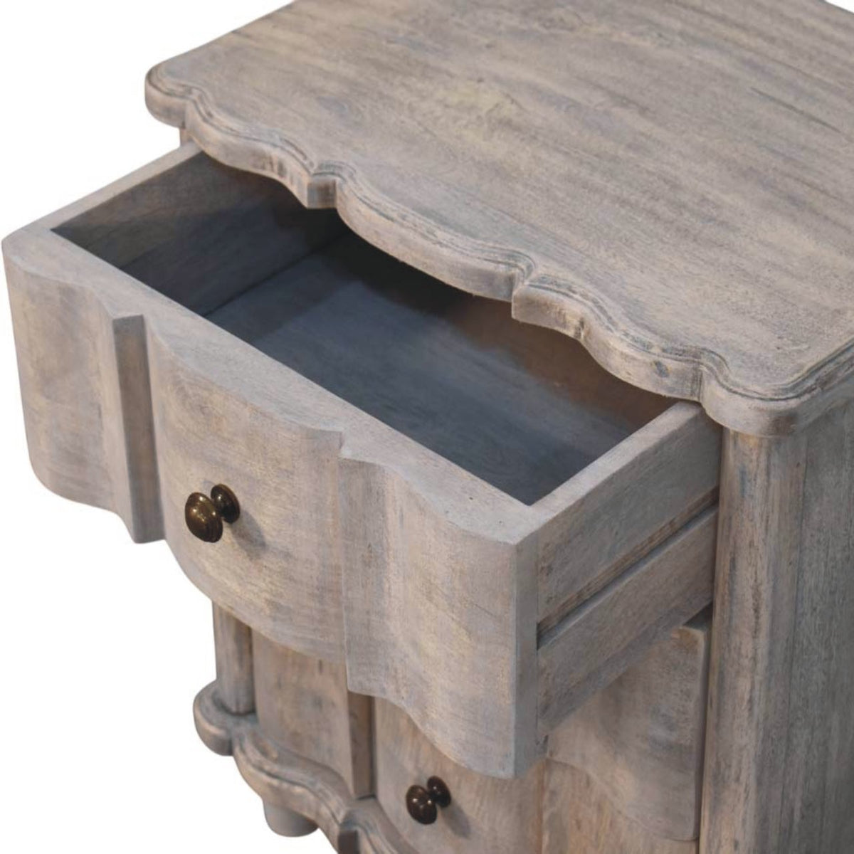 Lume Washed Bedside Table