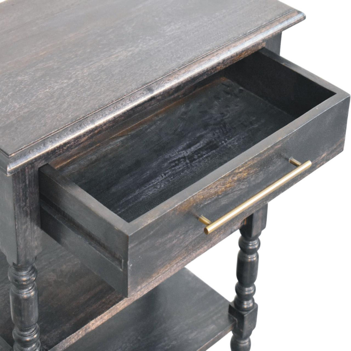 Heritage Turned-Leg Side Table