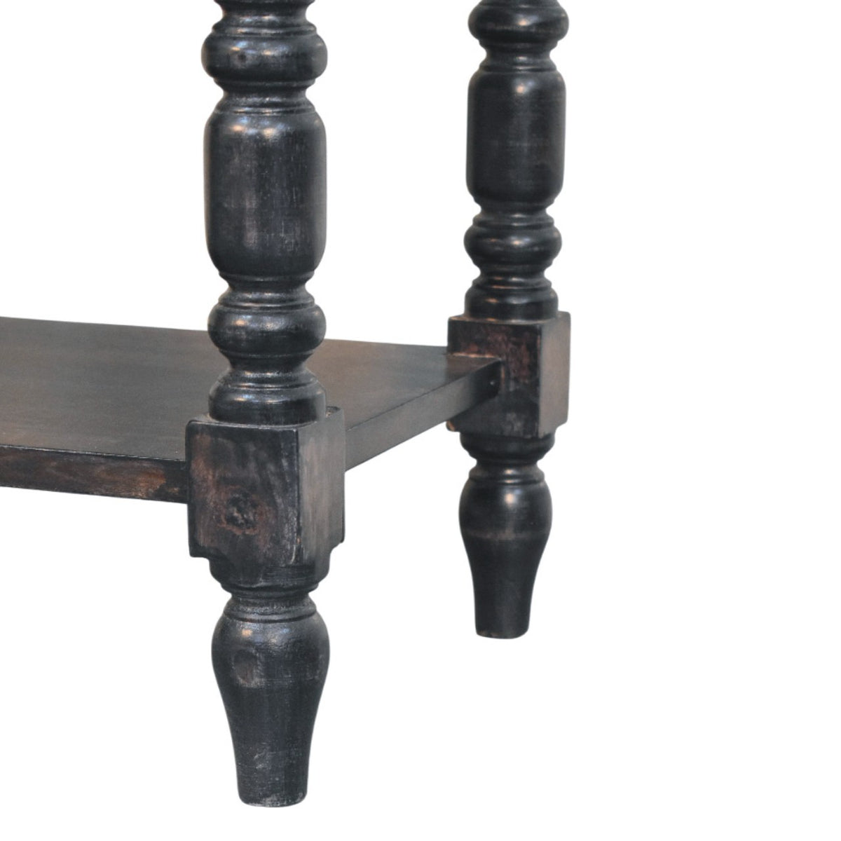 Heritage Turned-Leg Side Table