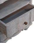 Lume Washed Open-Shelf Bedside