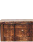 Lume Roasted Panelled Bedside
