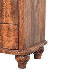 Lume Roasted Panelled Bedside