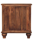 Lume Roasted Panelled Bedside